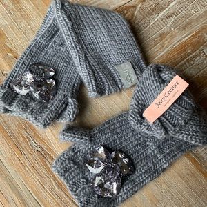 Juicy Couture Fingerless Gloves